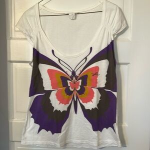 French connection fcuk jeans top size medium